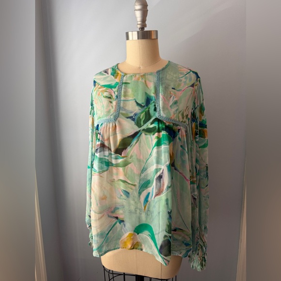 Bl-nk Watercolor Blouse - Picture 1 of 5